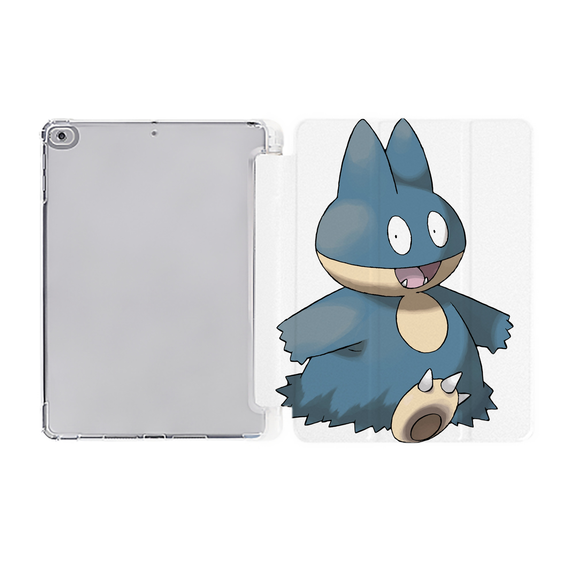 （画像用） ポケットモンスター Pokémon IPad ケース ペン収納付き 三つ折りスタンド PUレザー×シリコン 対応機種9.5/10.5/10.9インチ